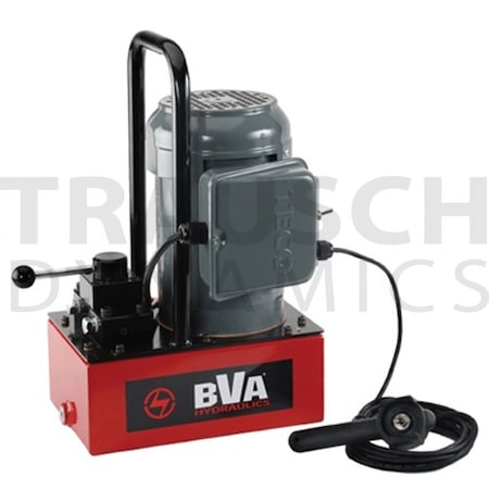 Bva Hydraulics EPump, 1 Hp, 1 Gallon, 4W3P Manual, PE40W4N01A PE40W4N01A